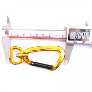 야외 암벽 등반 및 캠핑 주요 잠금 carabiner 다기능 너트 등산 후크 등산 버클 급속 낙하 장비 안전 잠금 d 타입 나사 메인 잠금 항공 알루미늄 합금