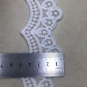 2 # 우유 실크 레이스, 폴리 에스터 / 나일론 레이스, 코 튼 레이스