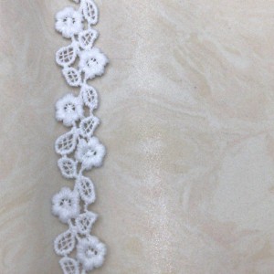 7 # 우유 실크 레이스, 폴리 에스터 / 나일론 레이스, 코 튼 레이스