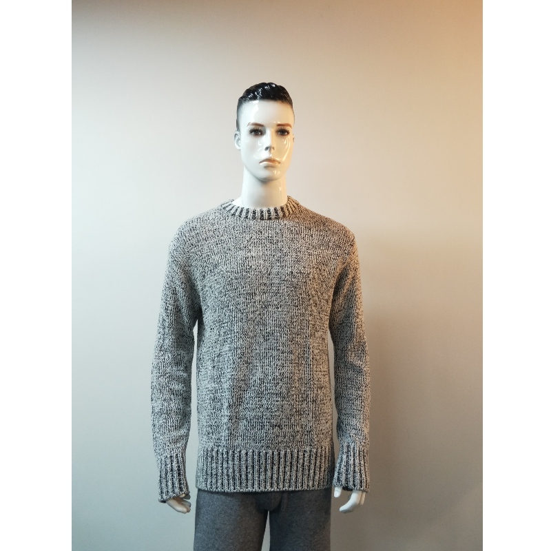 흑백 혼인 남성 스웨터 RLMS0009F