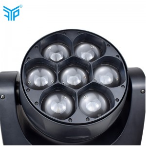 높은 품질 7 * 40w led 무대 벽 세탁기 빛 디스코 조명 공장 도매