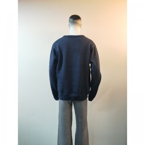 산타 클라우스 프린트 스웨터 RLMS0060F