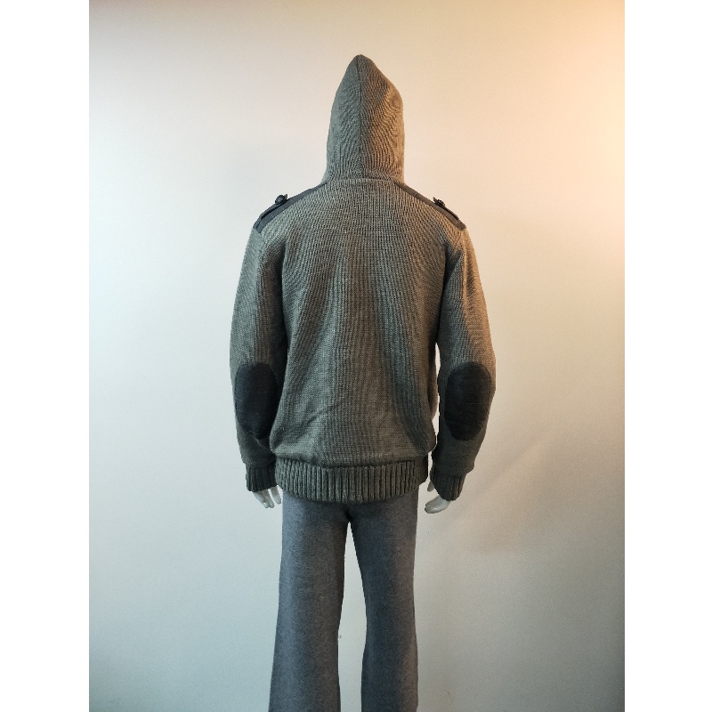 그레이 하의 스웨터 코트 RLMS0069F