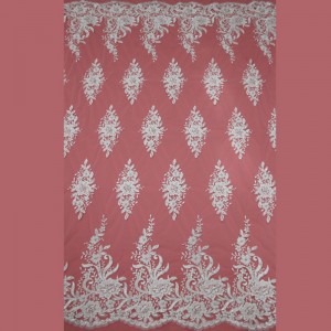 MF510CGB 135 CM Sequin 수 놓은 신부 드레스 웨딩 장식 바느질 레이스 Applique 트림 크래프트 의류 액세서리에 대 한