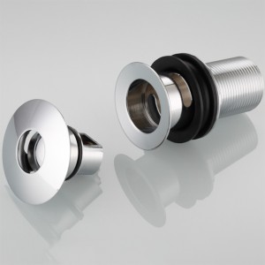 40mm 팝업 분지 크롬 폐기물 슬롯