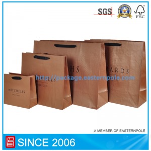 맞춤 디자인 된 갈색 신발 가방