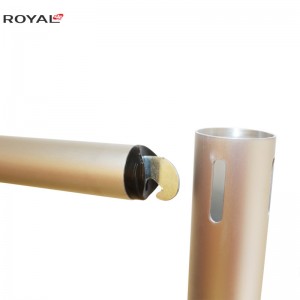 파이프 및 드레이프 텔레스코픽 크로스바 2'-3 '