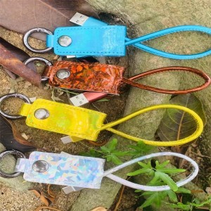 휴대용 열쇠 체인 전화 데이터 라인