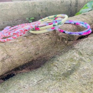 귀여운 꽃가죽 데이터라인