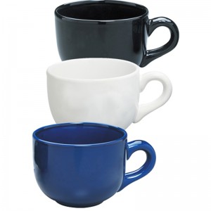 레스토랑 세라믹 새로운 뼈 중국 일반 흰색 사각형 / 라운드 고급 도자기 고급 커피 잔