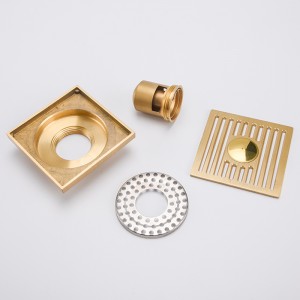 숨겨진 자동 닫기 샤워 바닥 유출