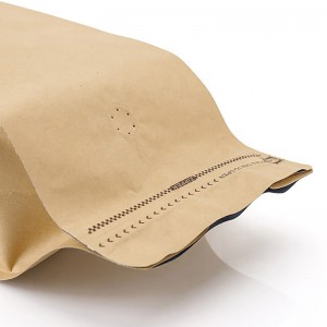 높은 품질 100g 250g 500g 1kg 일반 재고 플랫 바닥 갈색 크래프트 종이 커피 콩 가방 밸브와 애프터 마개
