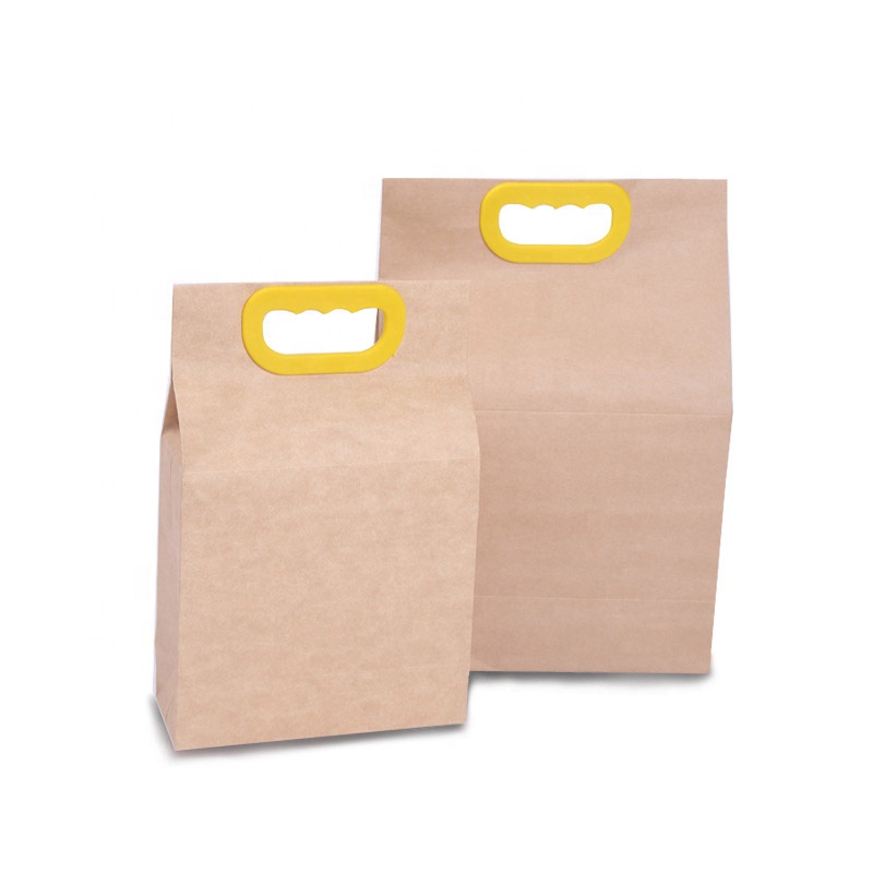 도매 가격 맞춤형 로고 인쇄 내구성 습기 방지 크기 2.5kg 5kg 크래프트 종이 쌀 포장 가방
