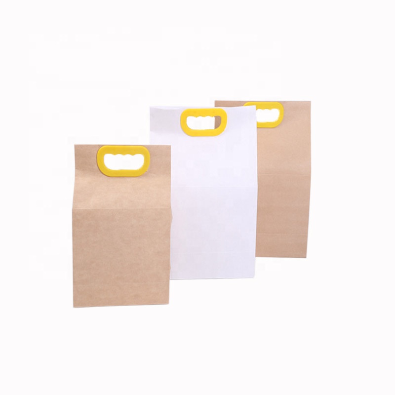 도매 가격 맞춤형 로고 인쇄 내구성 습기 방지 크기 2.5kg 5kg 크래프트 종이 쌀 포장 가방