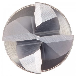 고체 탄화물 엔드 밀, AlTiN 코팅, 4 플루트, 3/8 \