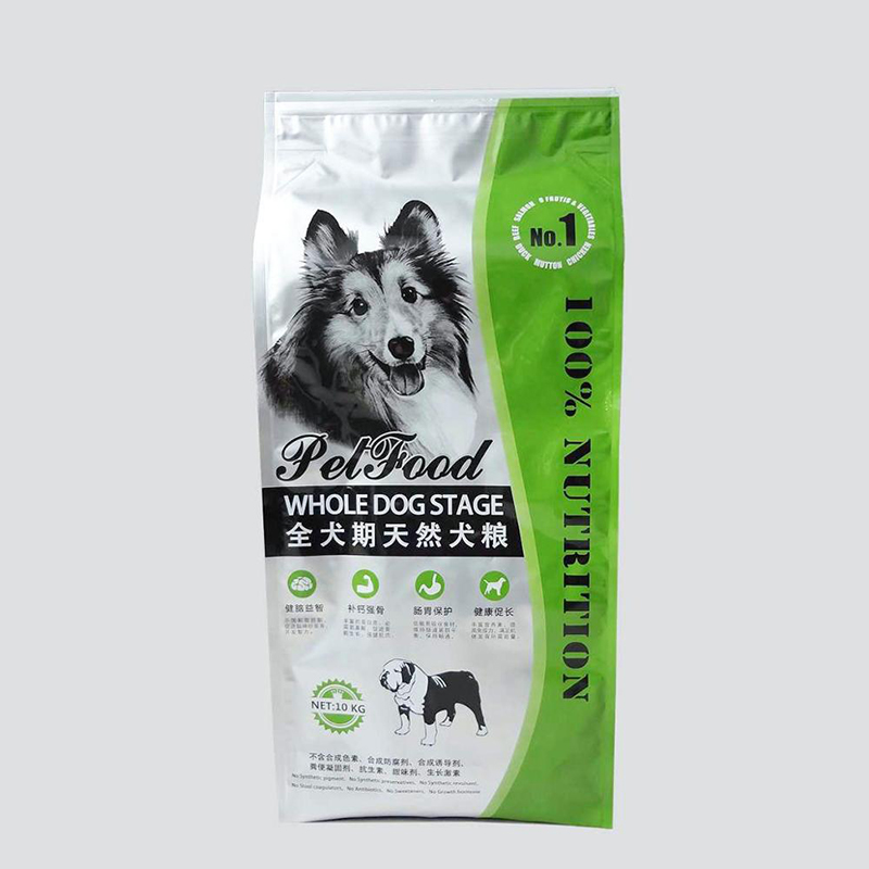 10kg 식품 학년 비닐 봉투 애완 동물 식품 가방 제조 업체