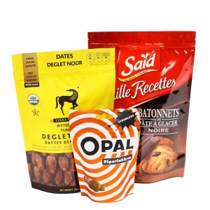 사용자 지정 인쇄 Doypack Resealable 지 플락 서 파우치 알루미늄 호 일 커피 포장 가방 지퍼와 함께