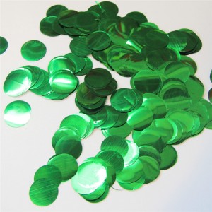 금속 호일 색종이 다른 모양으로 파티 장식