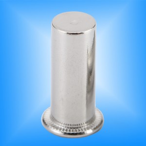 플랫 헤드 라운드 바디 클로즈 엔드