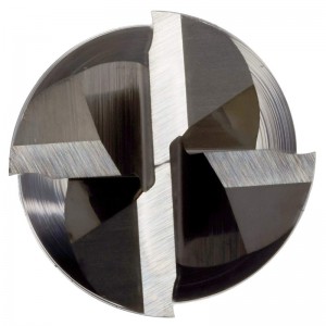 초장 솔리드 초경 엔드 밀, 4 플루트, 1/4 \