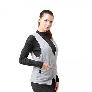 옥외 야영을위한 격렬한 조끼 크기 조정 가능한 건전지 전기 온난 한 조끼