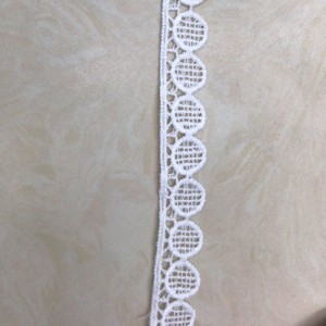 22 # 우유 실크 레이스, 폴리 에스테 / 나일론 레이스,면 레이스