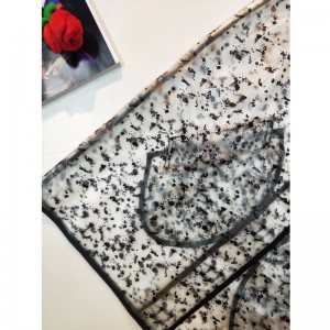 레이디스 블랙 도트 TPU 재킷 RLWTJ0002