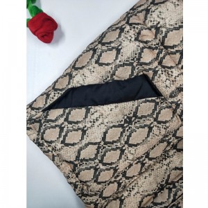 레이디스 SERPENTINE 프린트 패딩 코트 RLWPC0008