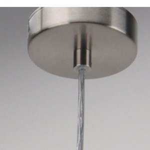 레이저 커트 까만 직물 그늘을 가진 현대 펀 던트 램프