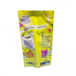 세탁 파우더 포장 백 / 세탁 세제 포장 / 플라스틱 파우치 포장 인쇄