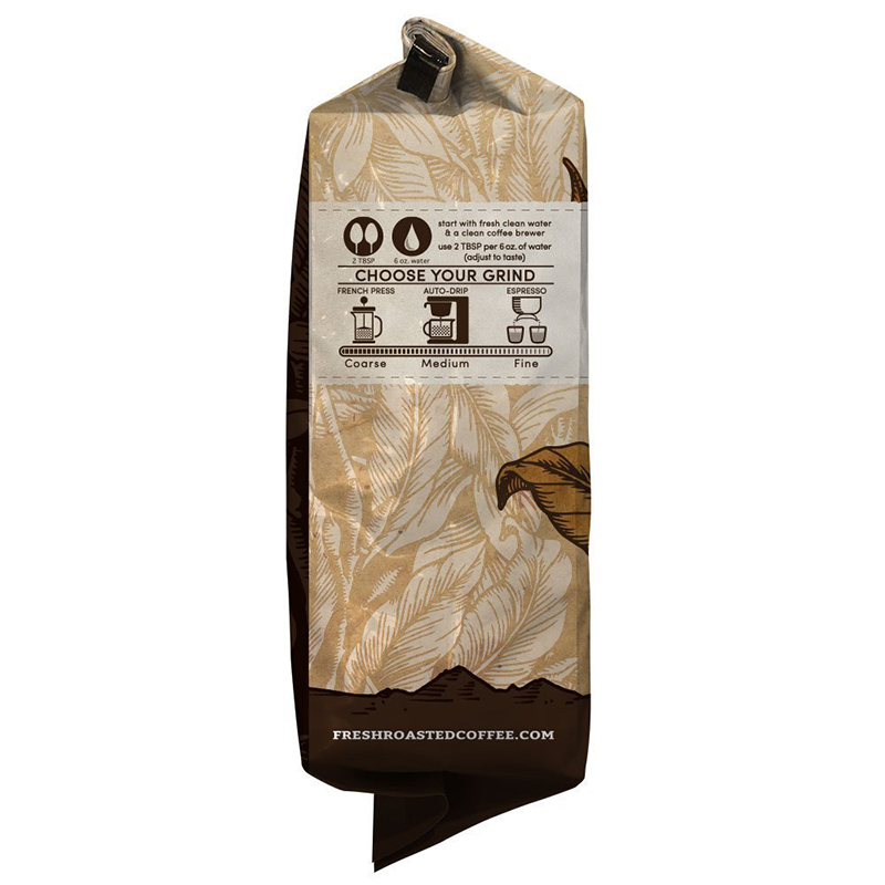 사이드 마치 플랫 바닥 사용자 정의 인쇄 적층 드립 커피 콩 및 지상 커피 알루미늄 포장 가방