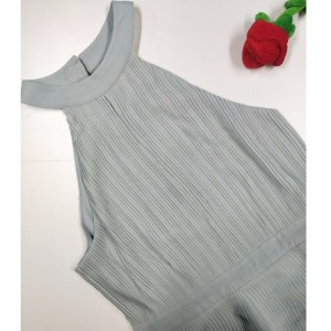 레이디스 아이스 블루 롱 라인 드레스 JLWD0037