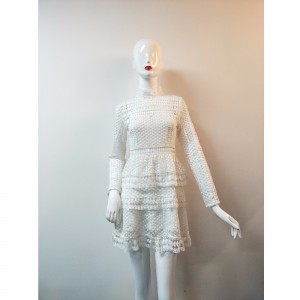 레이디스 화이트 레이스 드레스 JLWD0040