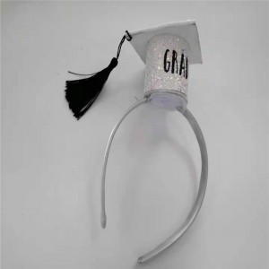 졸업 시즌 파티 여름 휴가 모자와 모자