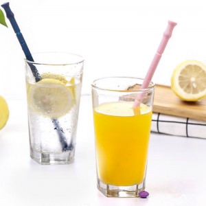 접이식 실리콘 빨대