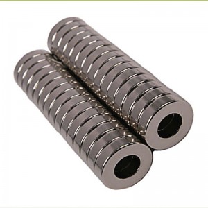 중국 Fabrikant ronde 링 N52 permanente NdFeB zeldzame aarde 네오디뮴 마그네트