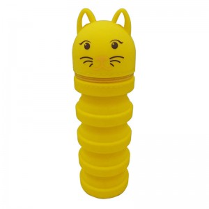 실리콘 펜 부대 주문 지퍼 재미 있은 필통