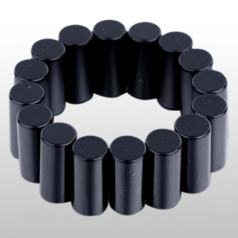 에폭시 코팅 된 검은 색 네오디뮴 튜브 자석