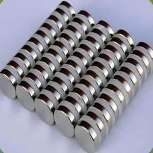 N35-N52 강한 희토류 네오디뮴 자석 디스크