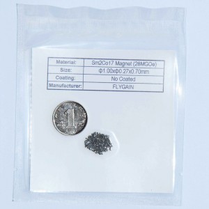 시계 모터 용 2019 맞춤형 마이크로 자석