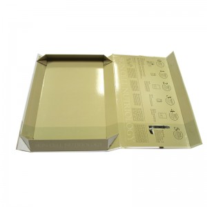 화장품 포장을위한 주문 책 유형 선물 상자