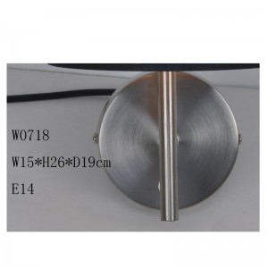 레이저 커트 직물 그늘을 가진 벽 램프