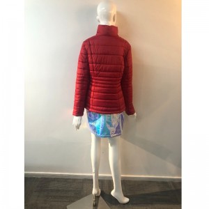 레드 RLWPC0063의 여성용 하이 칼라 코트