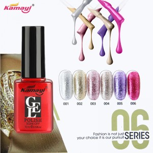 Kamayi 재고 있음 15ml 젤 매니큐어 No Wipe Top 및 Base Coat Set UV LED 젤 네일 래커