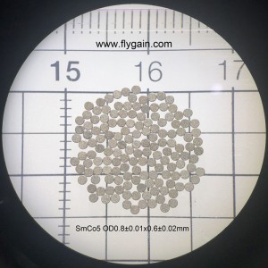 희토류 강한 소형 SMCO 미니 자석