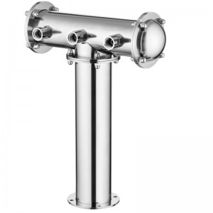 Stinaless 강철을 가진 T 모양 맥주 탑