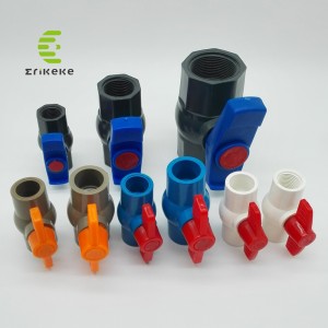 식 수용 고압 볼 밸브 유형