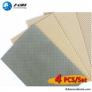 Z-LION ZL-35B 수지 다이아몬드 플렉시블 폴리싱 시트