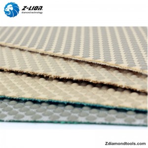 Z-LION ZL-35B 수지 다이아몬드 플렉시블 폴리싱 시트