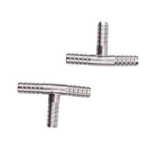 금관 악기 호스 미늘 티 3 방향 맥주 호스 연결 관 이음쇠